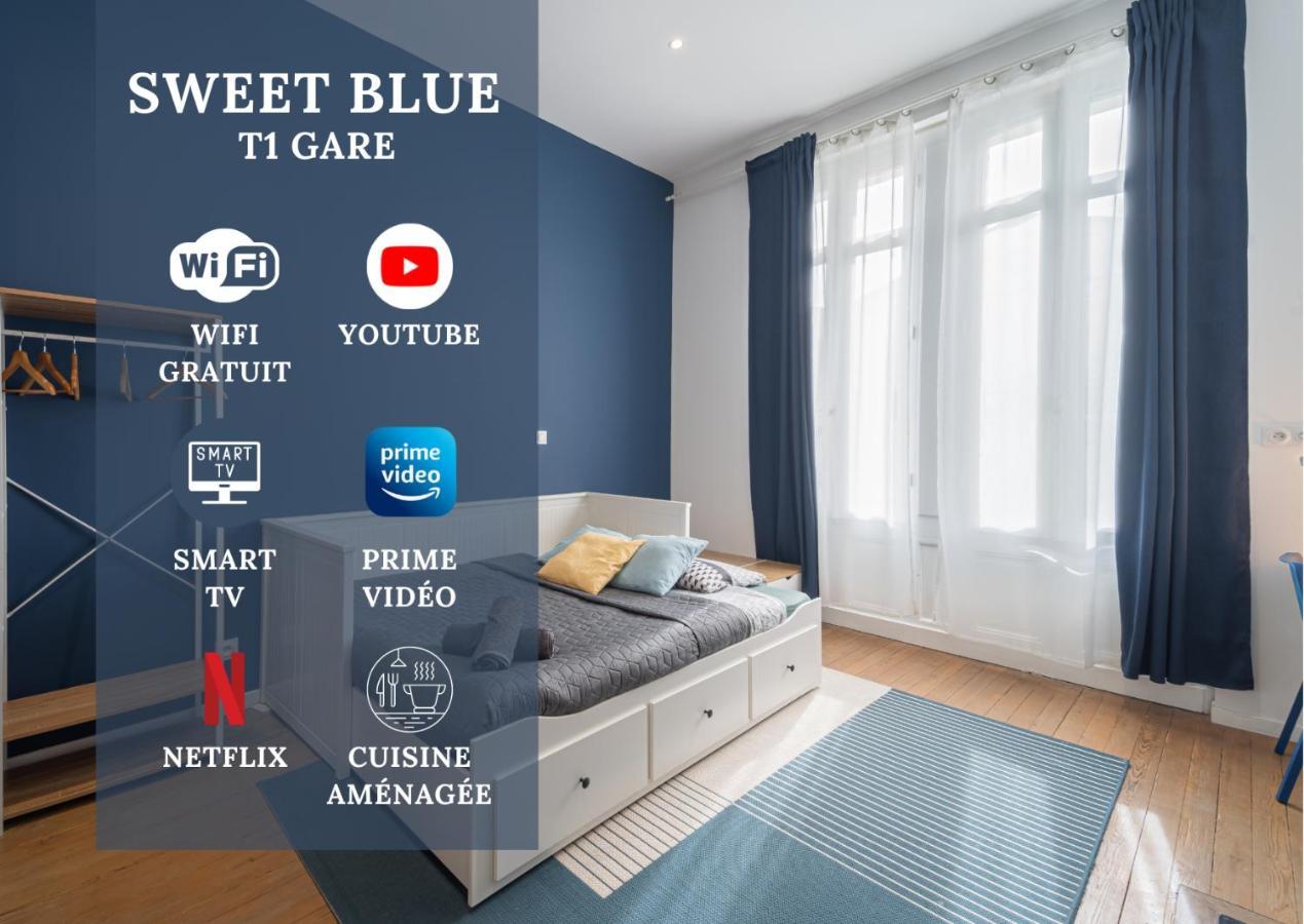 Апартаменты Sweet Blue T1 Gare Либурн Экстерьер фото
